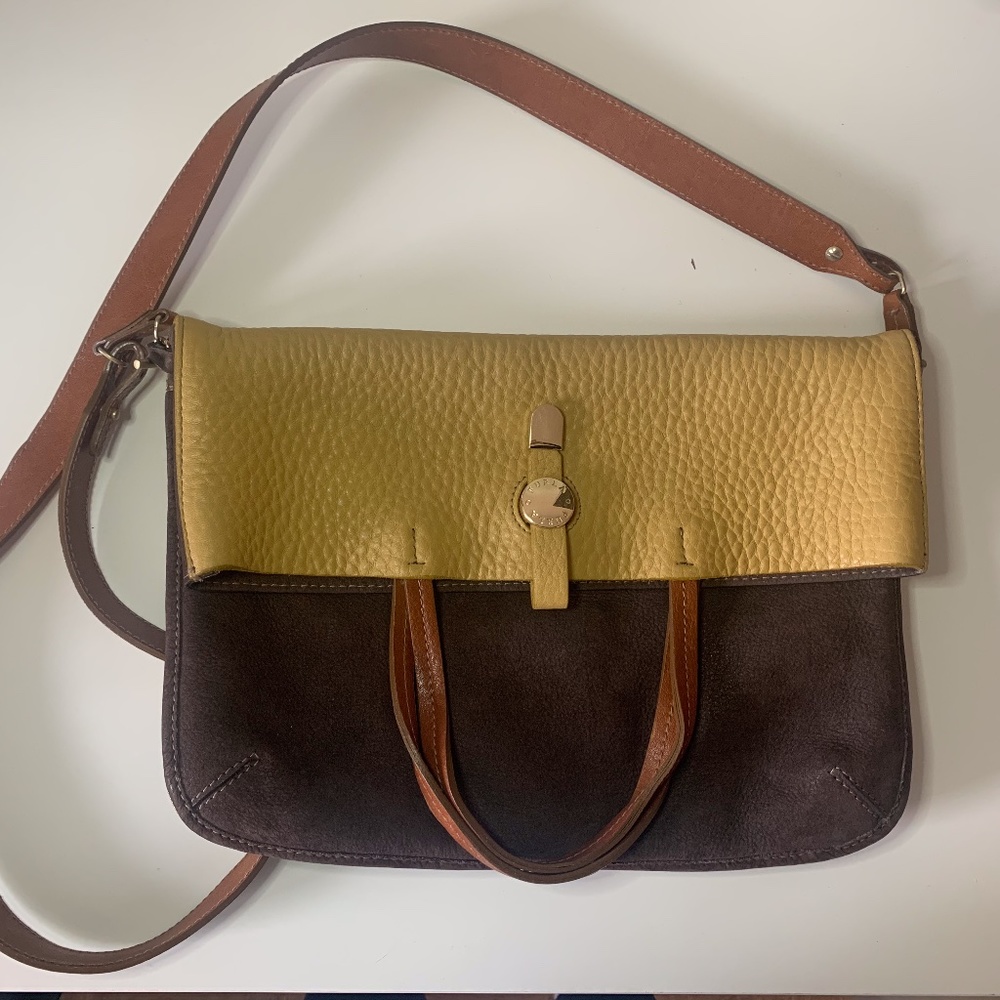 Furla Leather Crossbody/Tote Handbag